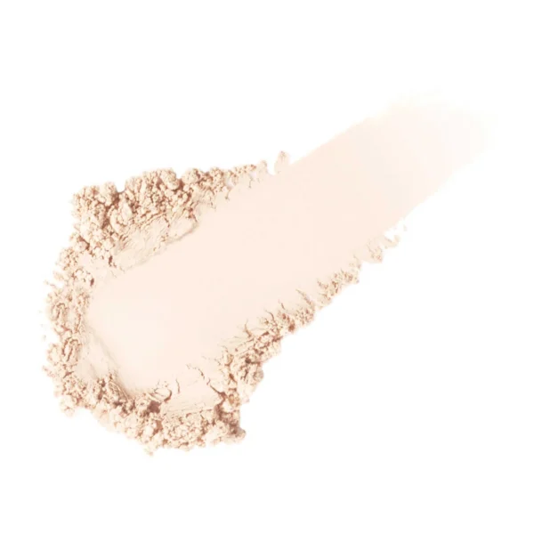 Farbmuster des Jane Iredale Powder-Me SPF 30 im Farbton Translucent