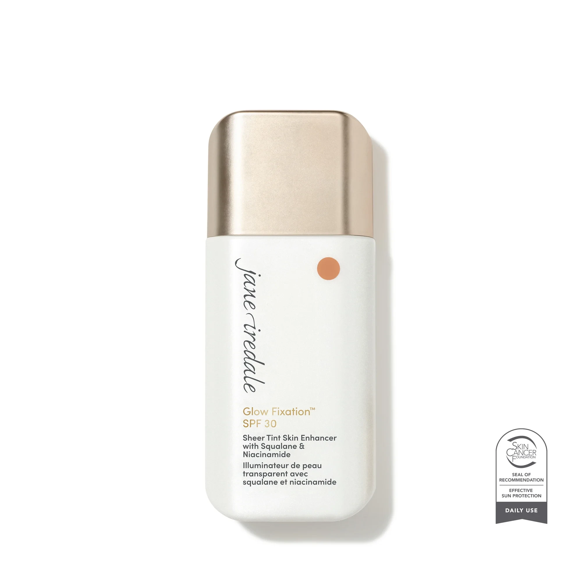 Jane Iredale Glow Fixation SPF 30 Sheer Tint Skin Enhancer in Light Medium to Medium